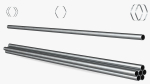 Thick Steel Pipes Bundle 6 Meters