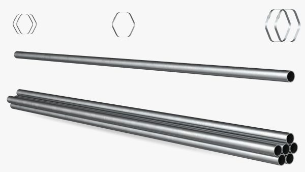 Thick Steel Pipes Bundle 6 Meters