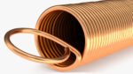 Thin Copper Spring