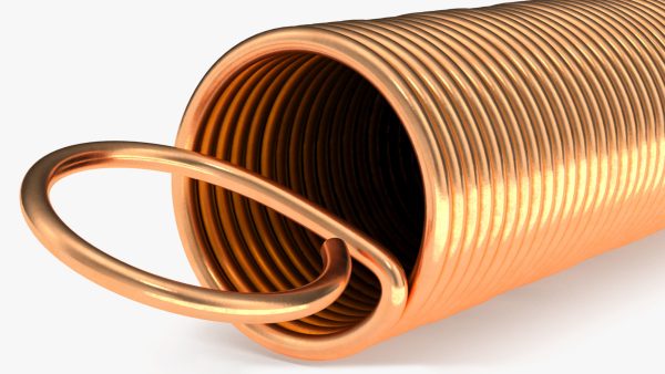 Thin Copper Spring