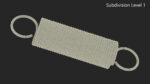 Thin Copper Spring