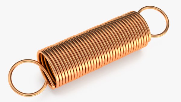 Thin Copper Spring