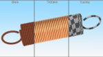 Thin Copper Spring
