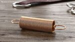 Thin Copper Spring