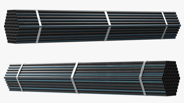 Thin Plastic Pipes Bundle 2 Meters
