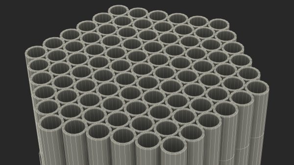Thin Plastic Pipes Bundle 2 Meters