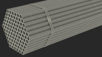 Thin Plastic Pipes Bundle 2 Meters