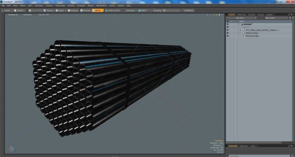 Thin Plastic Pipes Bundle 2 Meters