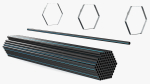 Thin Plastic Pipes Bundle 2 Meters