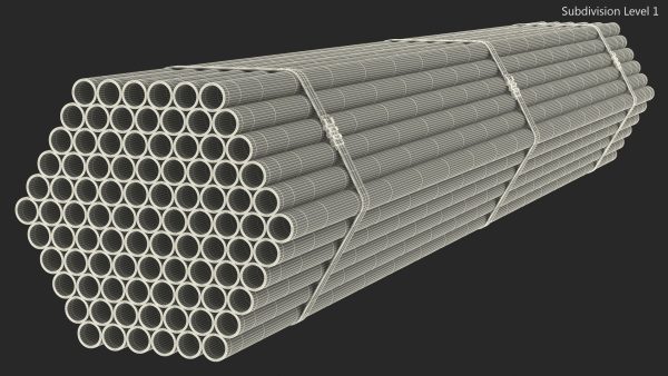 Thin Plastic Pipes Bundle 2 Meters