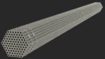Thin Plastic Pipes Bundle 6 Meters