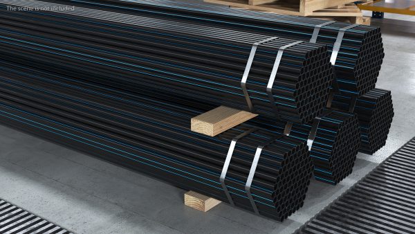 Thin Plastic Pipes Bundle 6 Meters