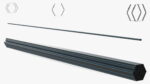 Thin Plastic Pipes Bundle 6 Meters