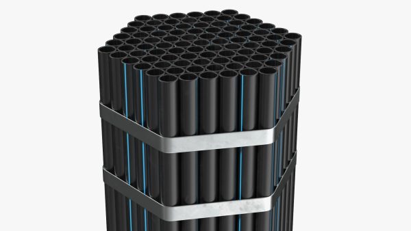 Thin Plastic Pipes Bundle 6 Meters