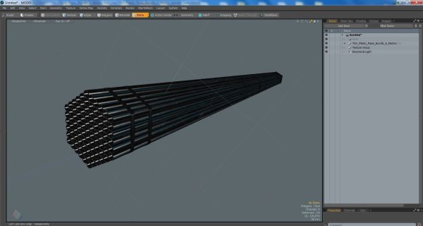 Thin Plastic Pipes Bundle 6 Meters