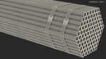 Thin Plastic Pipes Bundle 6 Meters
