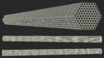 Thin Plastic Pipes Bundle 6 Meters