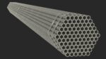 Thin Plastic Pipes Bundle 6 Meters