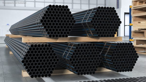 Thin Plastic Pipes Bundle 6 Meters