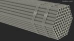Thin Plastic Pipes Bundle 6 Meters