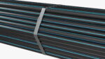 Thin Plastic Pipes Bundle 6 Meters