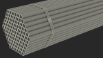 Thin Steel Pipes Bundle 2 Meters