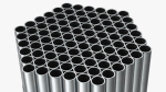 Thin Steel Pipes Bundle 2 Meters