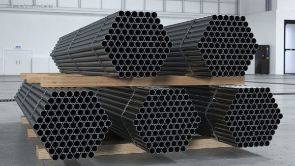 Thin Steel Pipes Bundle 2 Meters