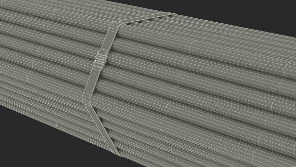 Thin Steel Pipes Bundle 2 Meters