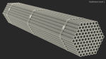 Thin Steel Pipes Bundle 2 Meters