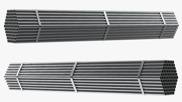 Thin Steel Pipes Bundle 2 Meters