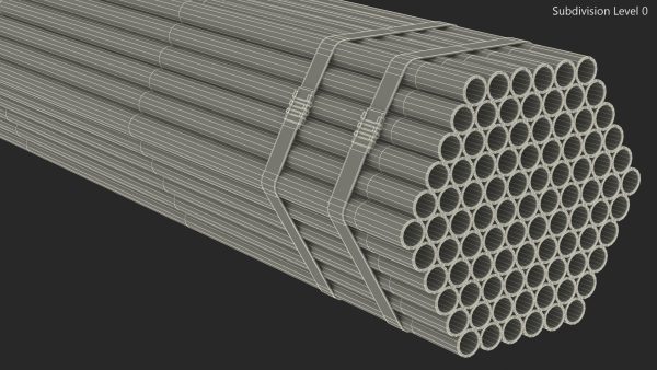 Thin Steel Pipes Bundle 6 Meters