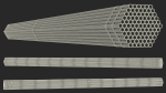Thin Steel Pipes Bundle 6 Meters