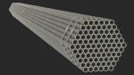 Thin Steel Pipes Bundle 6 Meters