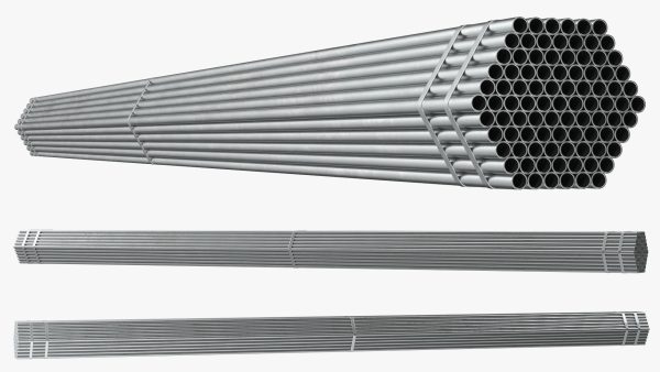 Thin Steel Pipes Bundle 6 Meters