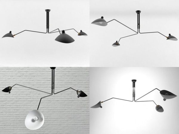 Three Arm Lamp