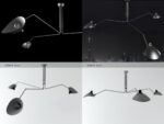 Three Arm Lamp