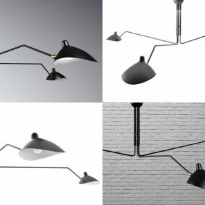 Three Arm Lamp