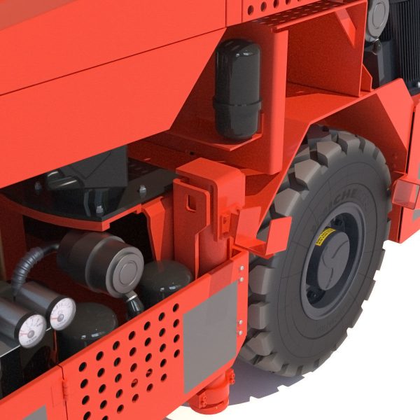 Three-Boom Jumbo Drill Rig DD530