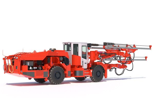 Three-Boom Jumbo Drill Rig DD530