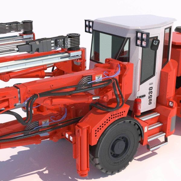 Three-Boom Jumbo Drill Rig DD530