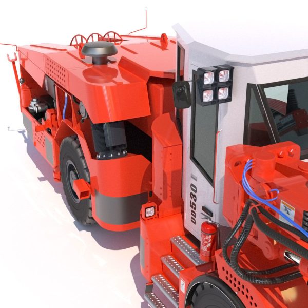 Three-Boom Jumbo Drill Rig DD530