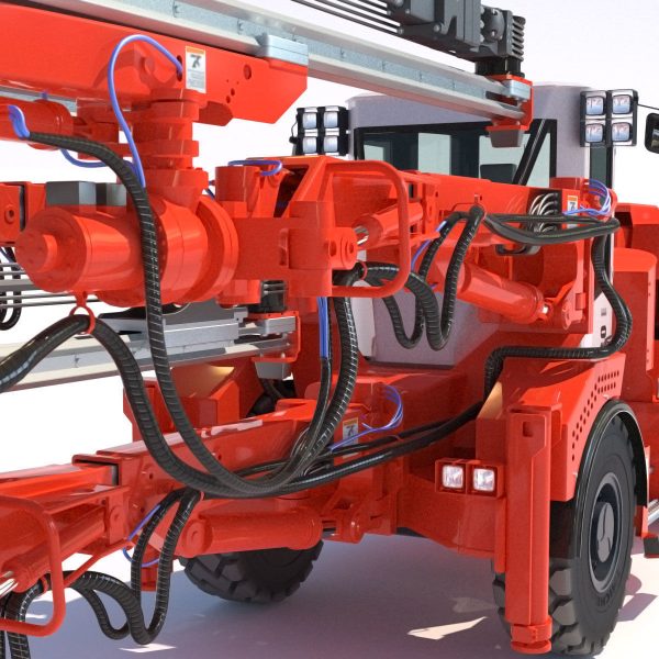 Three-Boom Jumbo Drill Rig DD530
