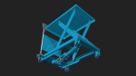 Three lifting trolleys