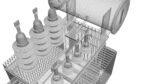 Three Phase Electric Transformer