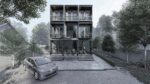 THREE STOREY  CONTAINER  HOUSE