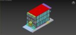THREE STOREY  CONTAINER  HOUSE