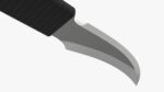 Throwing double bladed knife