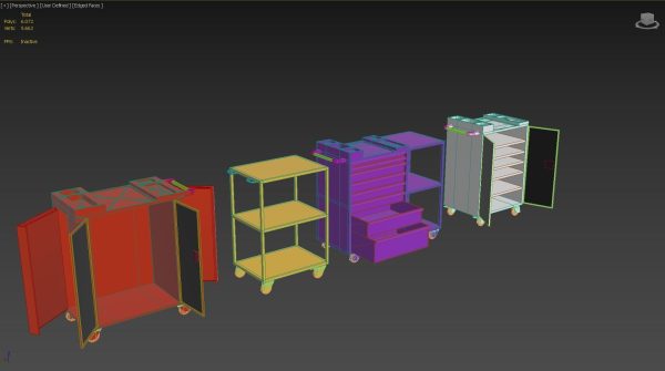 tool cabinet set