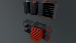 tool cabinet set